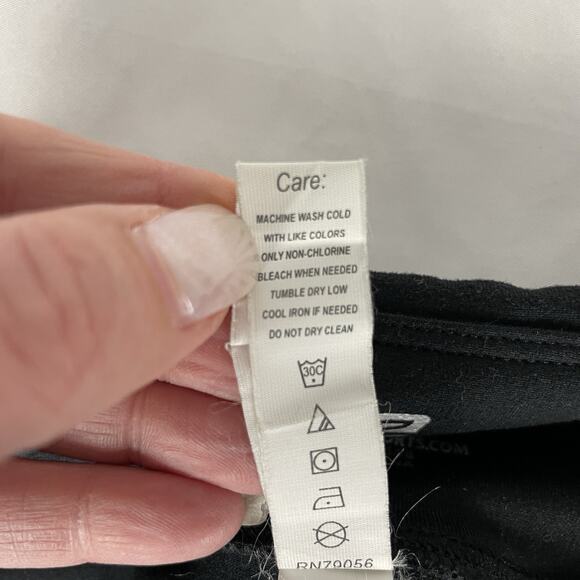 Road Runner Sports 2-in-1 Skort WIth Drawstring detail on side Black Size medium - Picture 5 of 6